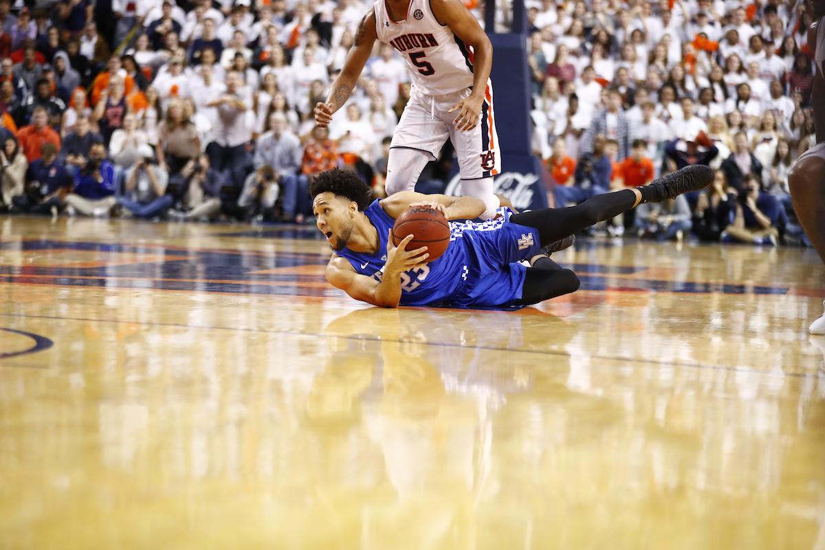 Kentucky beat Auburn 82-80 at Auburn Arena in Auburn, AL., on Saturday, January 19, 2019.

Photo by Chet White | UK Athletics