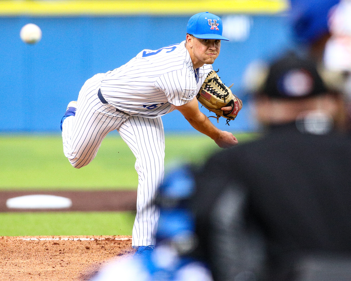 Cole Stupp.

Kentucky beats Florida 7-5. 

Photo by Eddie Justice | UK Athletics