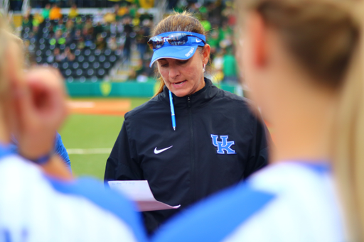 The University of Kentucky softball team in action against The University of Oregon in the second game of the NCAA Super Regional series on Friday, May 25th, 2018, at the Jane Sanders Stadium in Eugene, OR.

Photos by Noah J. Richter I UKAthletics