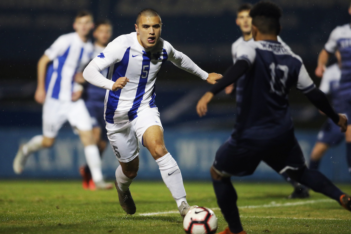 Leon Jones.

UK men's soccer defeats ODU to win Conference USA on Friday, November 2nd, 2018 at The Bell in Lexington, Ky.

Photo by Quinn Foster