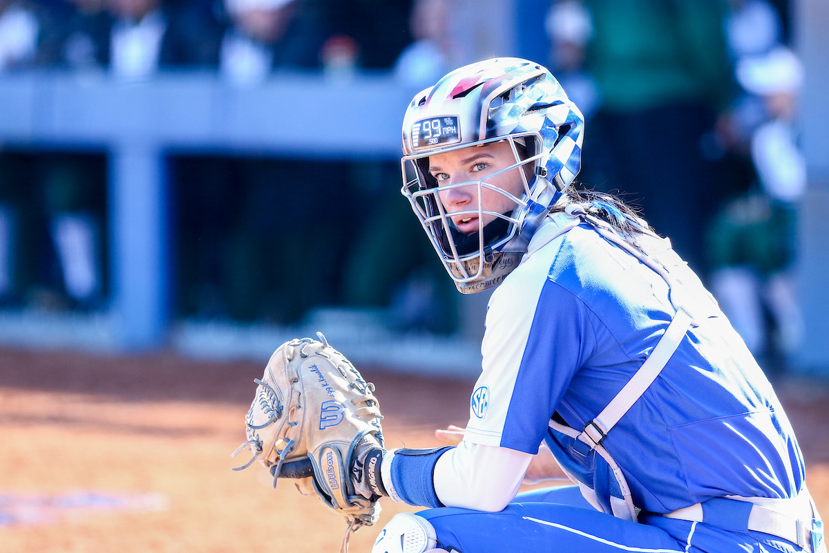 Kayla Kowalik.

Kentucky defeats Ohio 16-8.

Photo by Sarah Caputi | UK Athletics