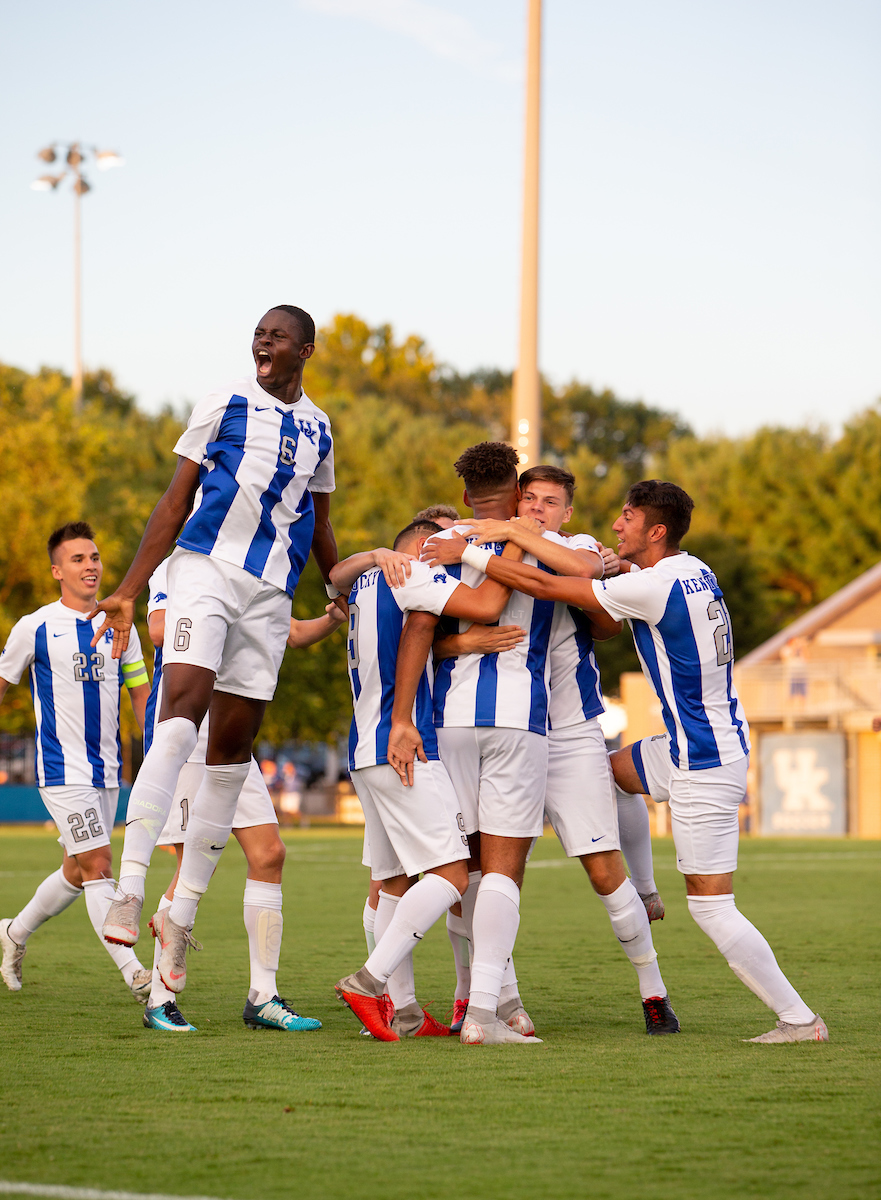 Team. Jube.

Kentucky beats Louisville 3-0.


Photo by Isaac Janssen | UK Athletics
