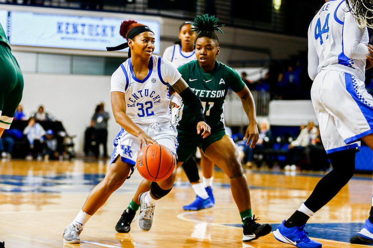 Jaida Roper.

Kentucky beats Stetson 67-48.

Photo by Hannah Phillips | UK Athletics