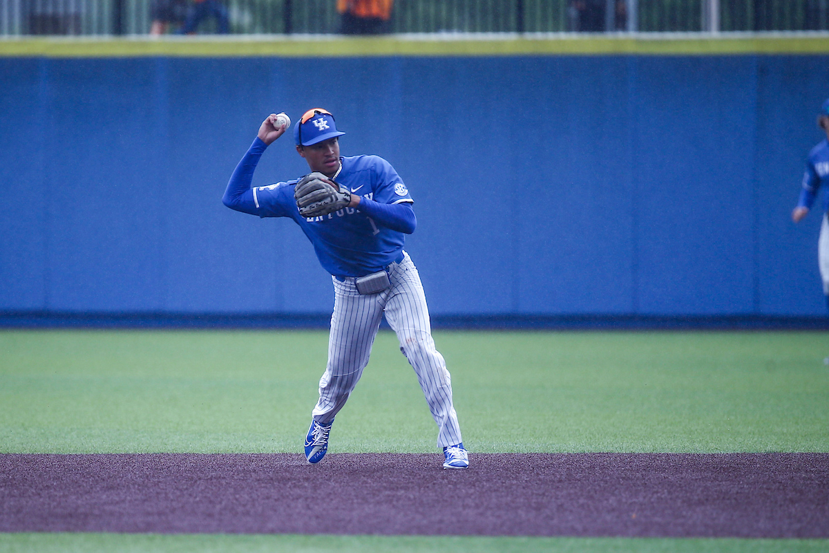 Daniel Harris IV. 

Kentucky beats Tennessee 5-2.

Photo by Sarah Caputi | UK Athletics