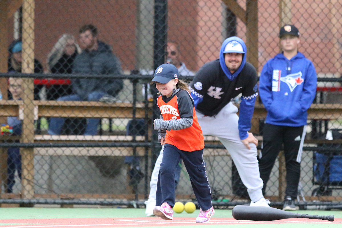 The Baseball team spends the morning with a group of kids in the Miracle League on Saturday, October 13th at Shillito Park.

Photos by Noah J. Richter | UK Athletics