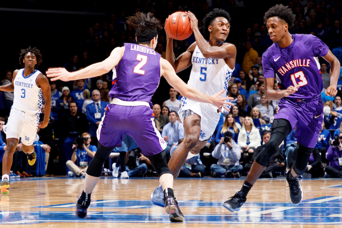 Immanuel Quickley.

UK falls to Evansville 67-64.


Photo by Elliott Hess | UK Athletics