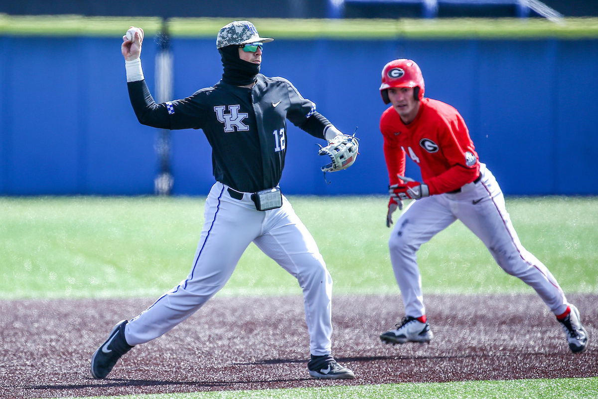 Chase Estep.

Kentucky defeats Georgia 18-5.

Photo by Sarah Caputi | UK Athletics
