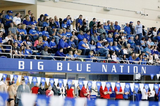The UK men's and women's swim and drive teams beat Louisville on Senior Day at the Lancaster Aquatic Center on Saturday, January 26, 2019.Photo by Elliott Hess | UK Athletics