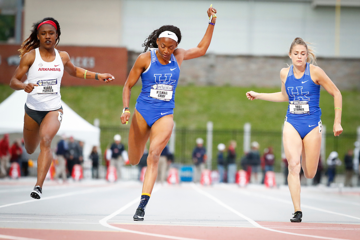 Kianna Gray. Abby Steiner.

Day three of the 2019 SEC Outdoor Track and Field Championships.