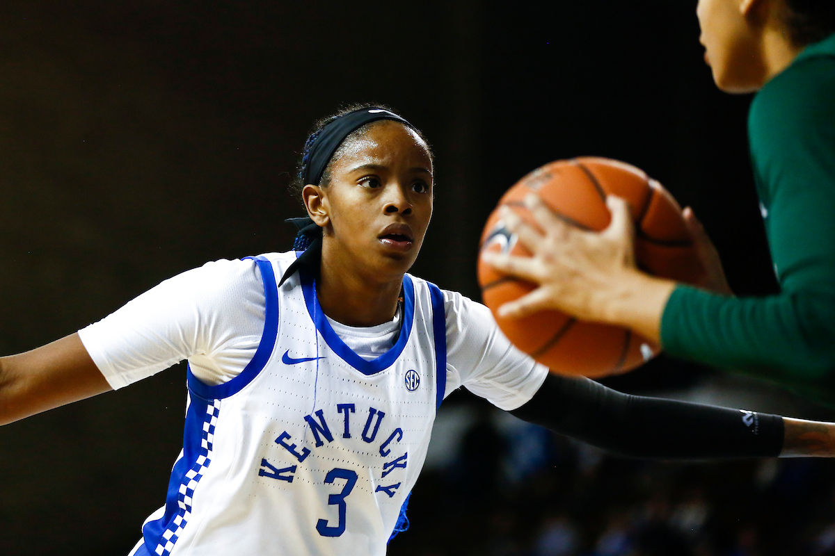KeKe McKinney.

Kentucky beats Stetson 67-48,

Photo by Grace Bradley | UK Athletics