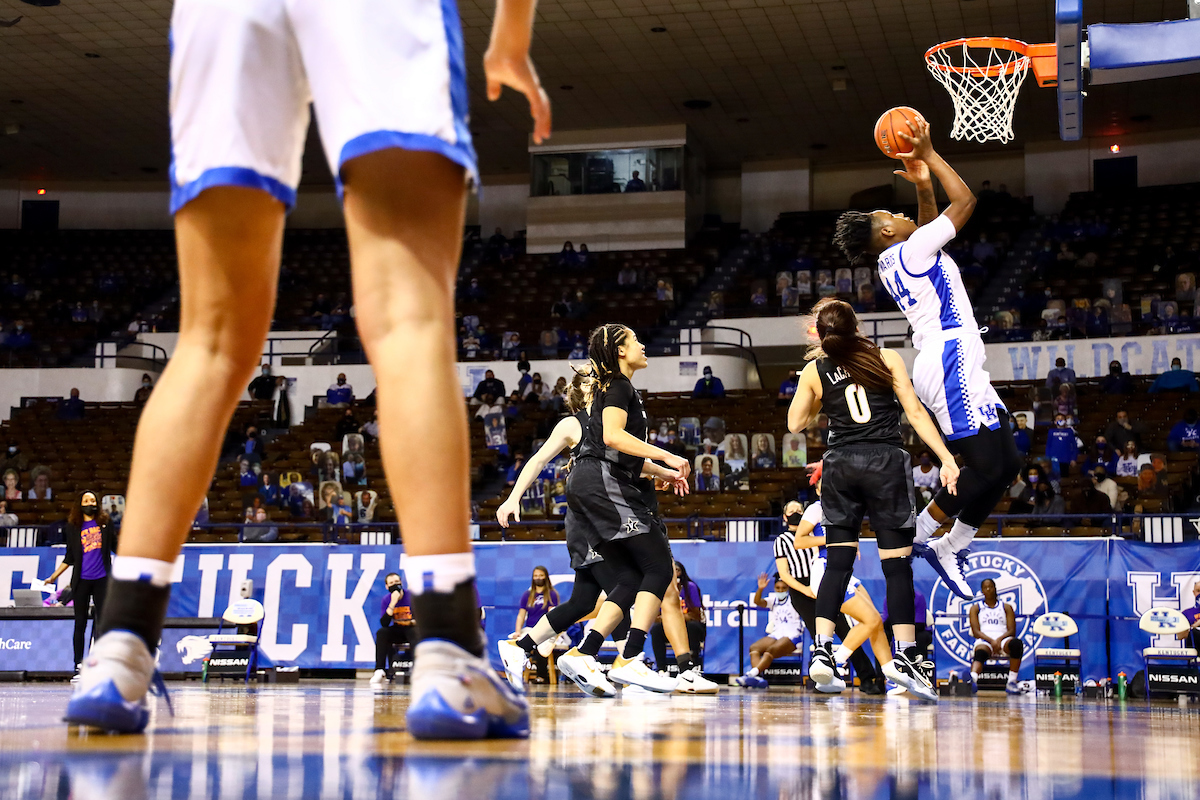 Dreuna Edwards. 

Kentucky beat Vandy 80 - 73.

Photo by Eddie Justice | UK Athletics