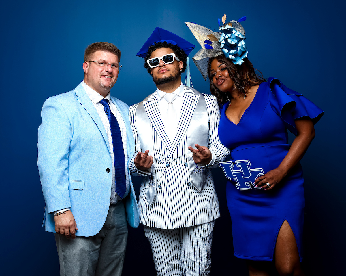 Manny Harper.

May 2022 CATS graduation.

Photo by Eddie Justice | UK Athletics