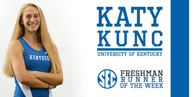 Katy Kunc Named SEC Freshman of the Week