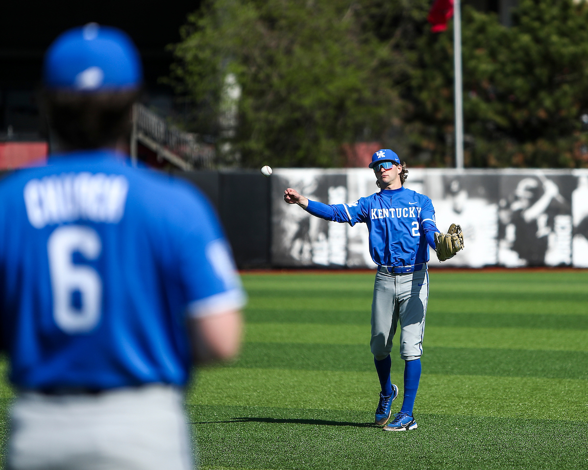 Jase Felker.

Kentucky falls to Louisville 2-4.

Photo by Sarah Caputi | UK Athletics