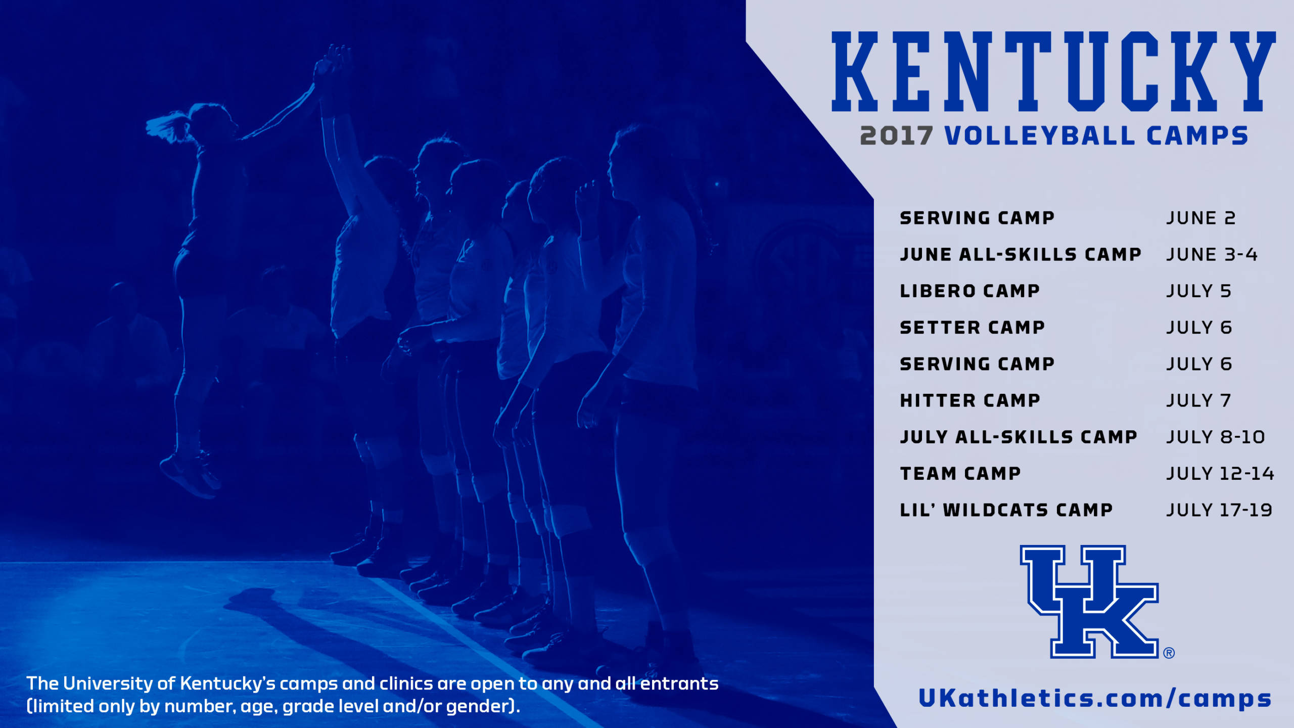 2017 Kentucky Volleyball Camps