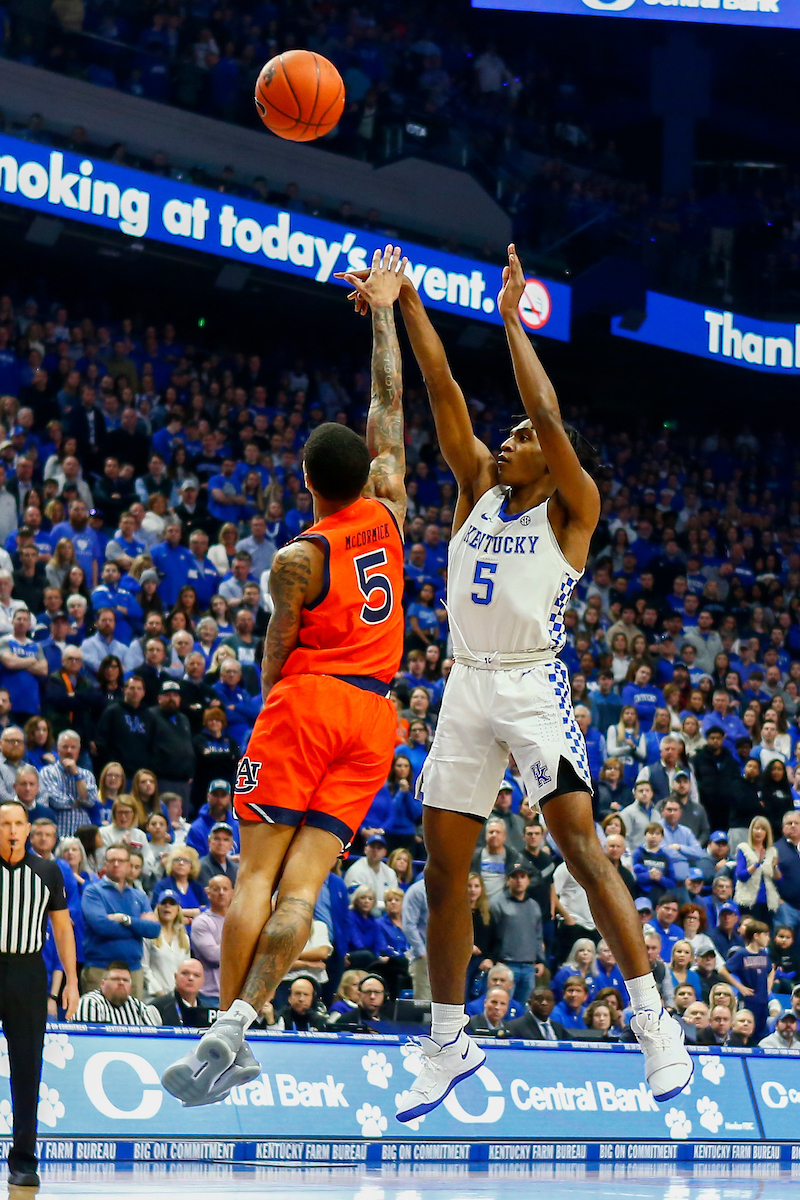 Immanuel Quickley. 

UK beat Auburn 73-66. 

Photo By Barry Westerman | UK Athletics