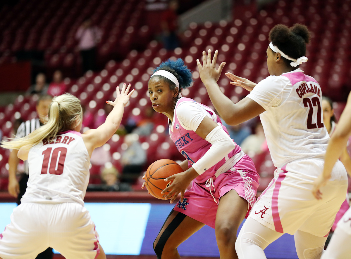 KeKe McKinney

The UK Women's Basketball team beat Alabama.
Photo by Britney Howard | UK Athletics