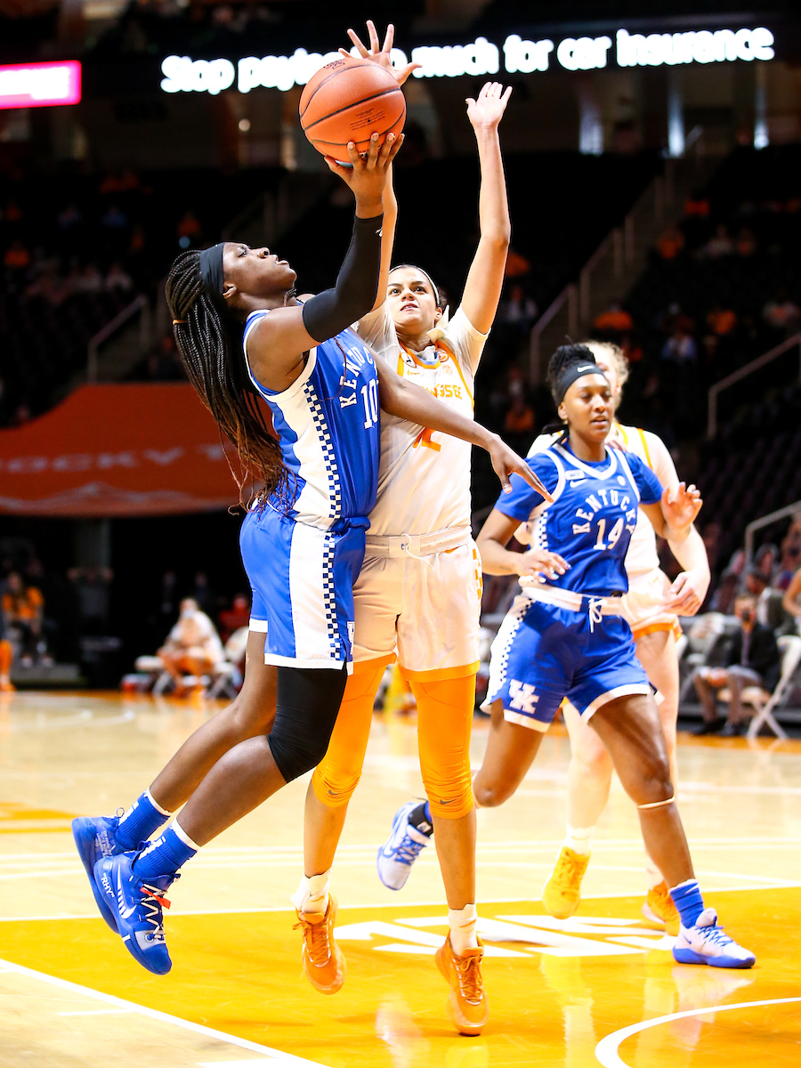 Rhyne Howard. 

Kentucky loses to Tennessee 70-53.

Photo by Eddie Justice | UK Athletics