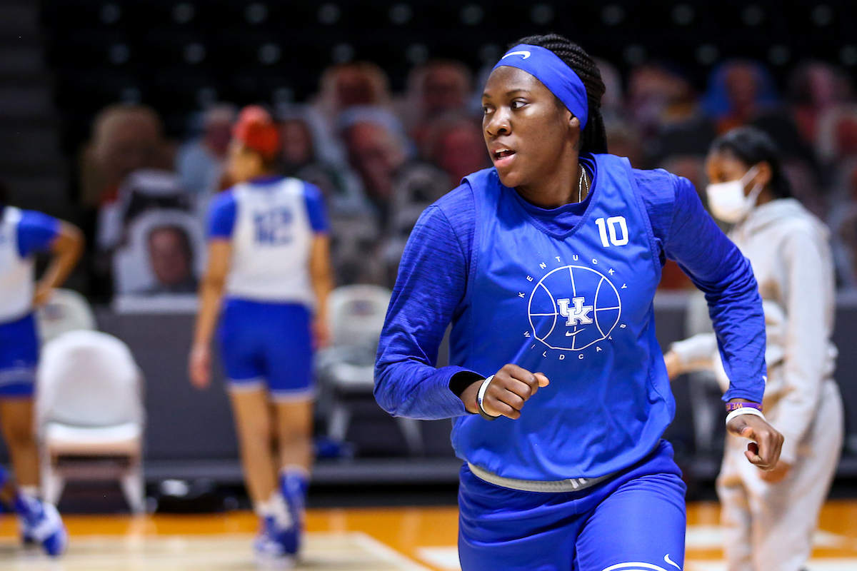 Rhyne Howard. 

Kentucky WBB vs Tennessee Practice.

Photo by Eddie Justice | UK Athletics