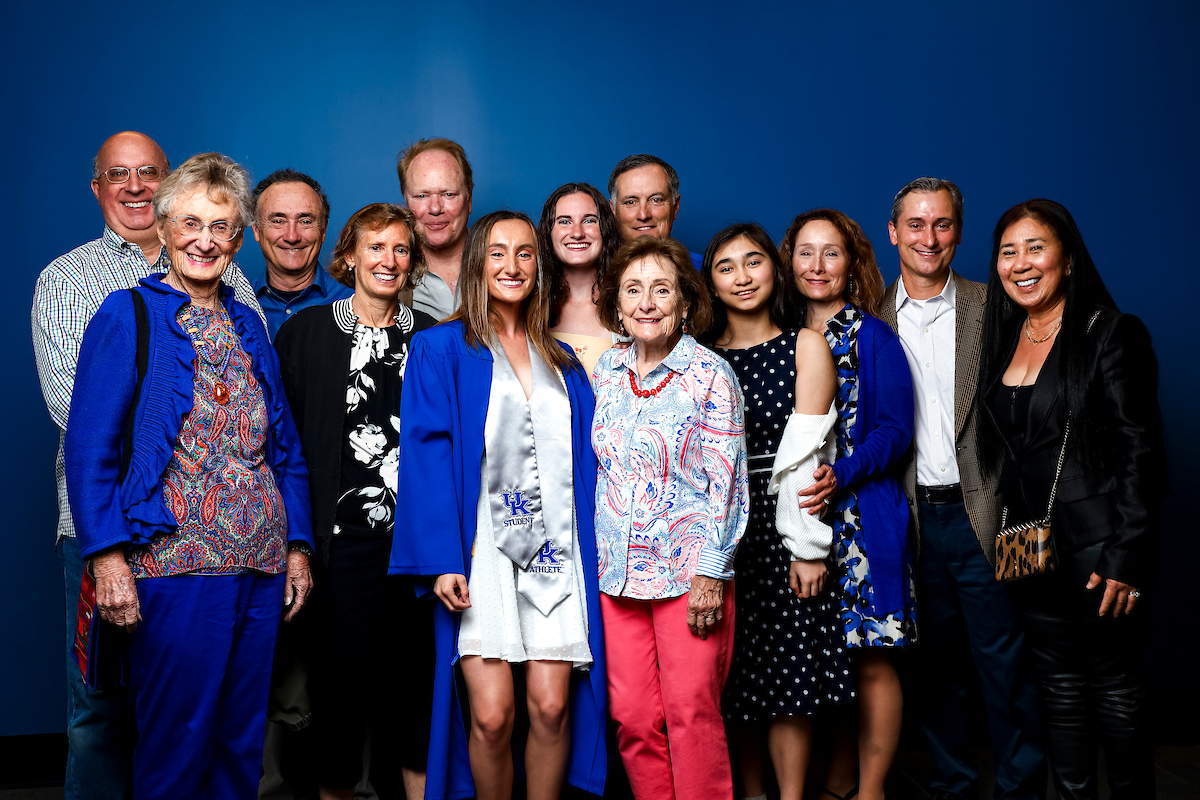 Kelli Walsh.

May 2022 CATS graduation.

Photo by Eddie Justice | UK Athletics