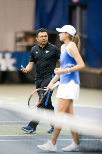 Carlos Drada.

Kentucky women's tennis hosts Kennesaw State.

Photo by Isaac Janssen | UK Athletics