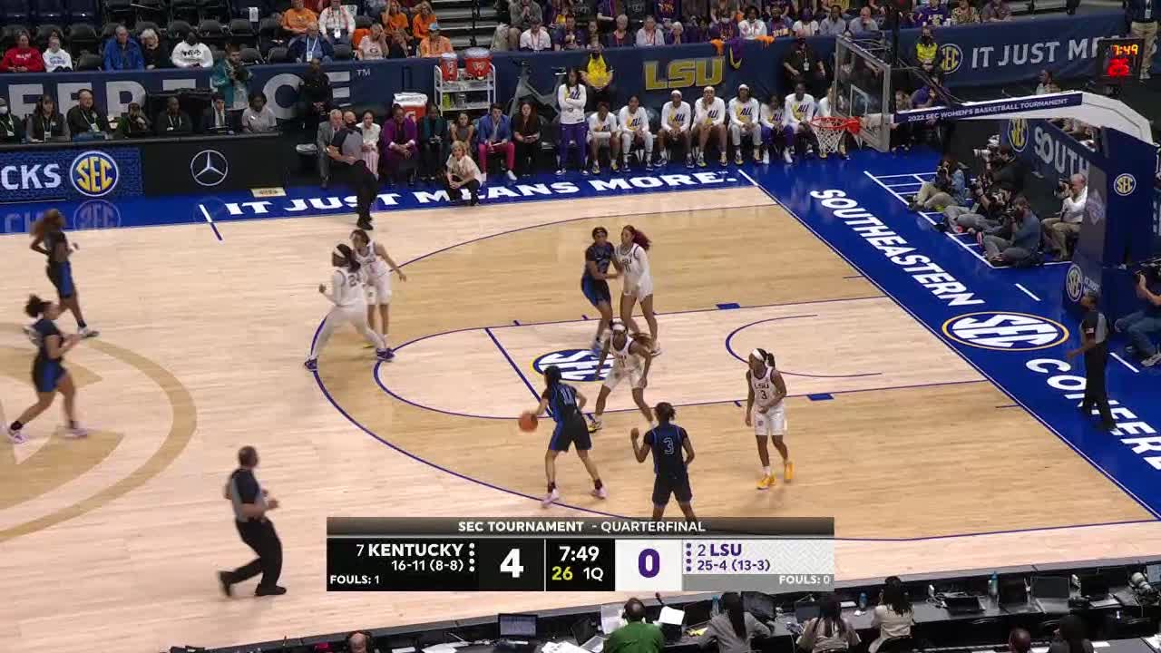 WBB: Kentucky 78, LSU 63