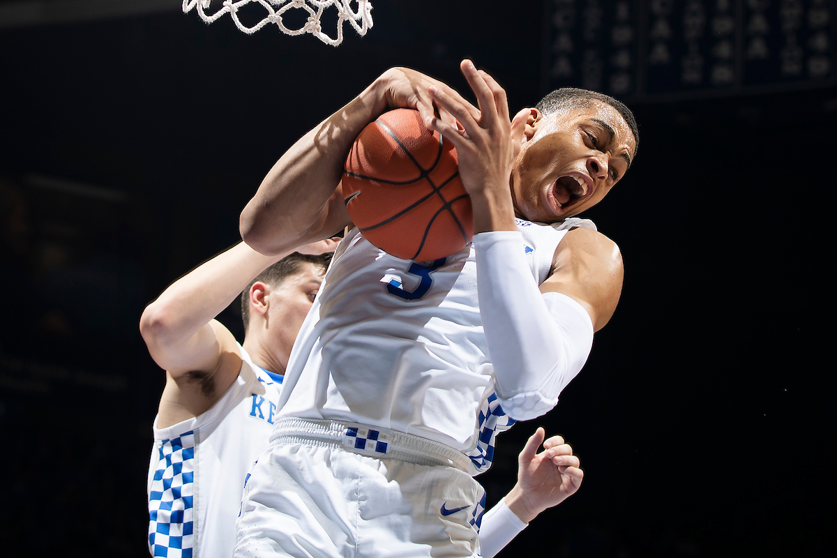 Keldon Johnson.

The University of Kentucky men's basketball team beats South Carolina 76-48.

Photo by Chet White| UK Athletics
