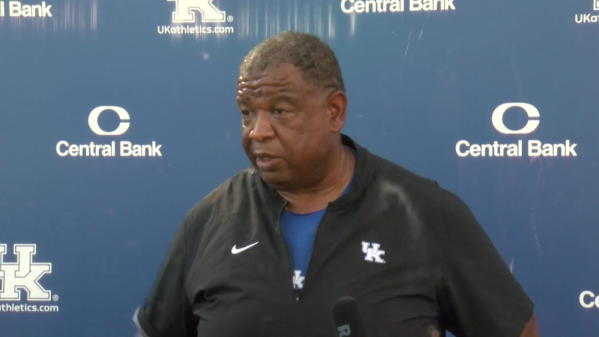 FB: Coach Marrow Post-Thursday Practice