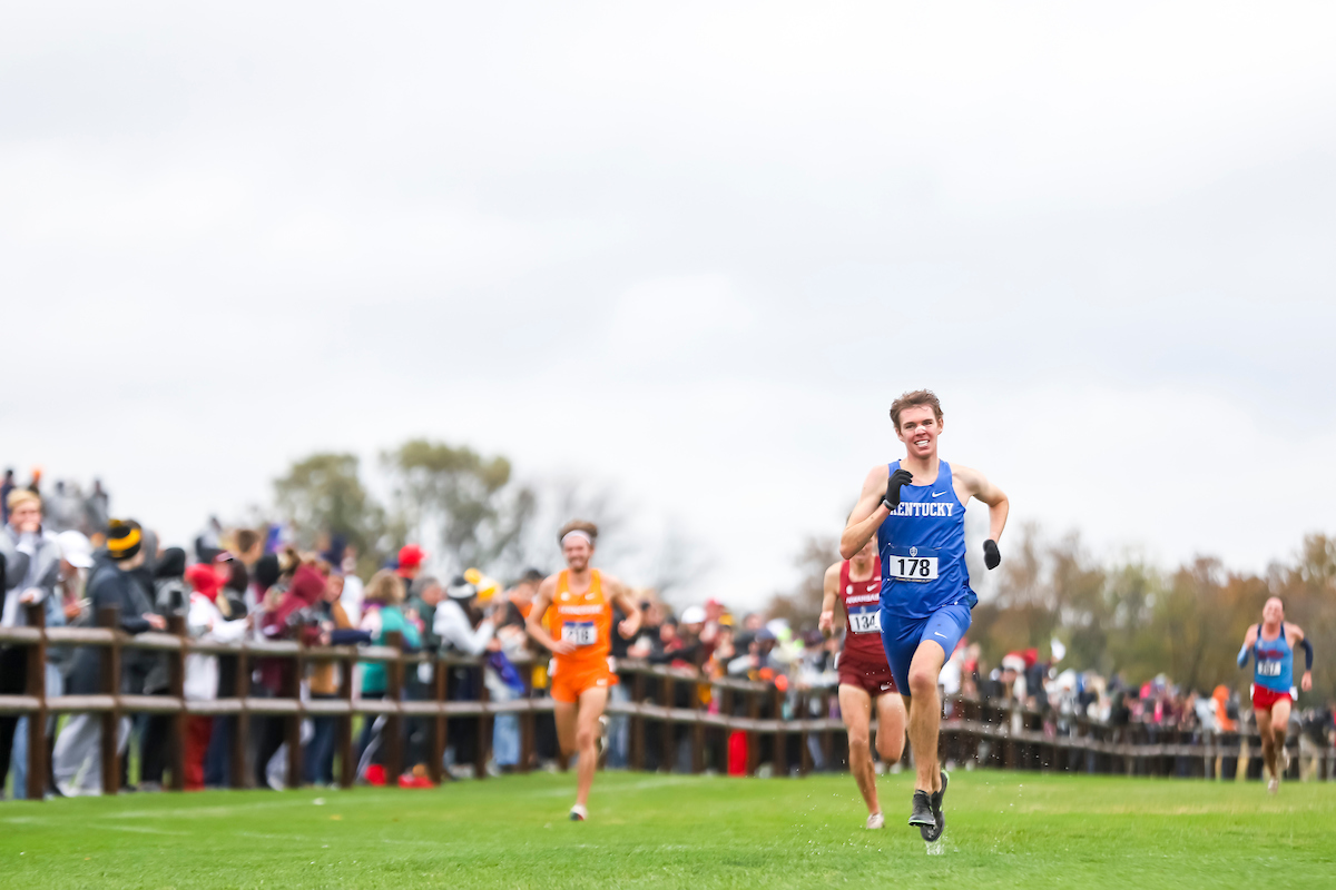 Aaron Withrow. 

Kentucky Cross Country SEC Championships.
