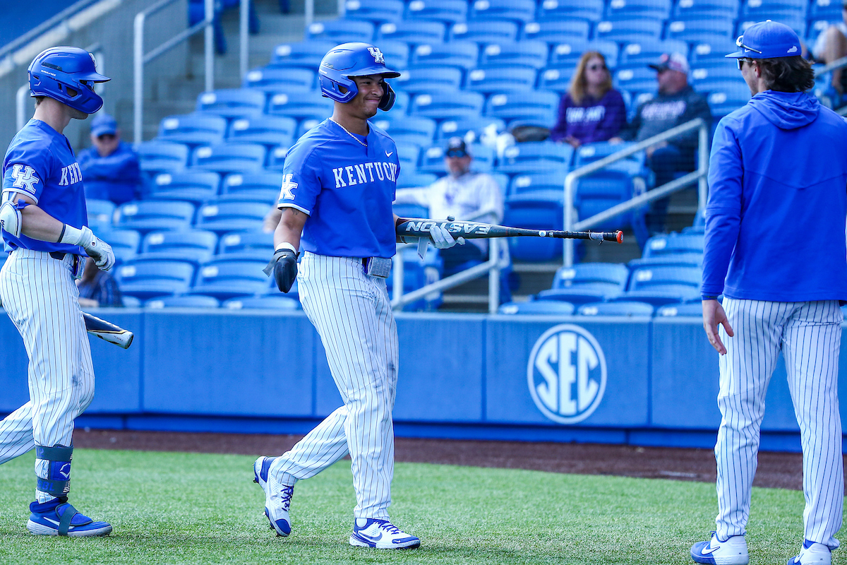 Daniel Harris IV.

Kentucky defeats High Point 14-3.

Photo by Sarah Caputi | UK Athletics