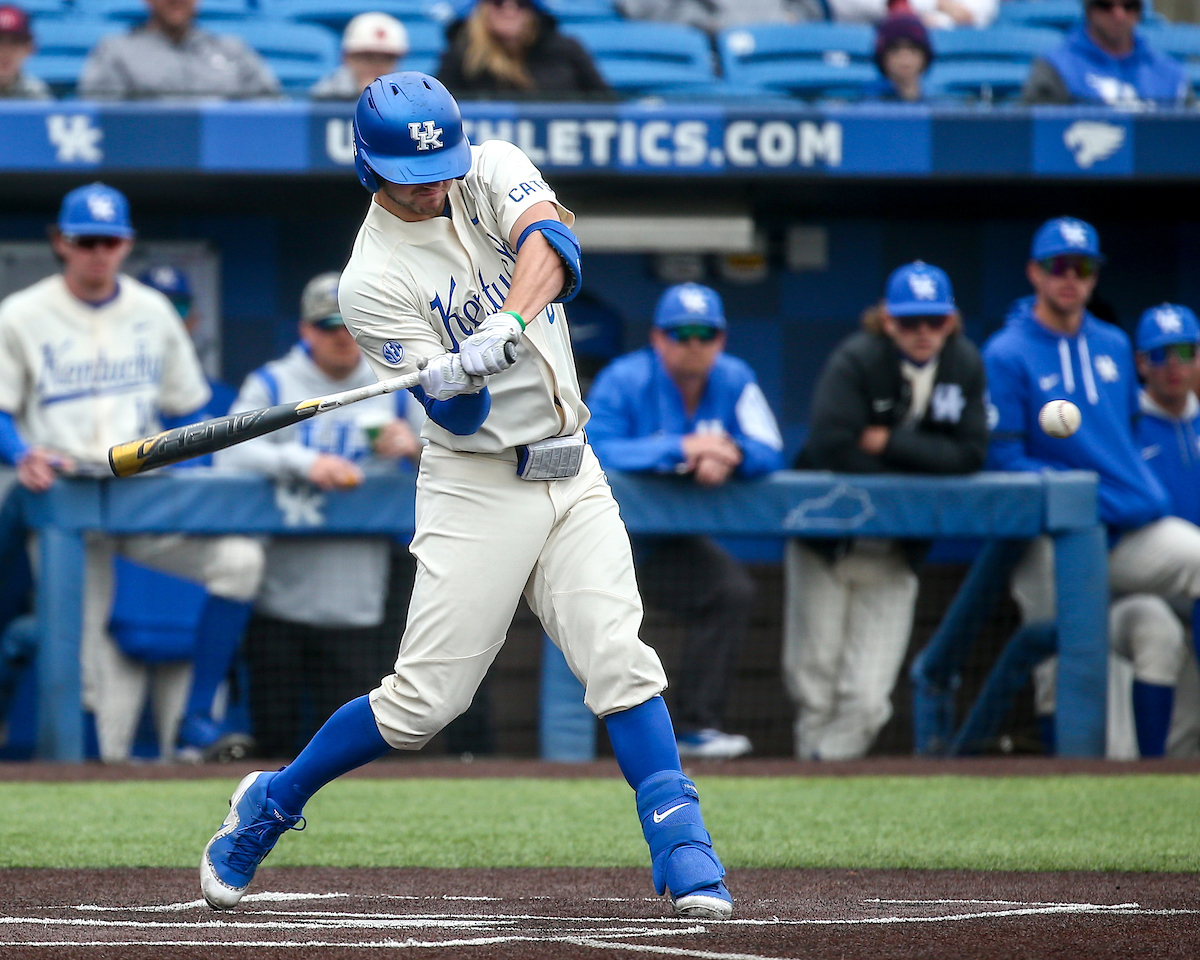 Jacob Plastiak. 

Kentucky beats Ole Miss 9-2.

Photo by Sarah Caputi | UK Athletics
