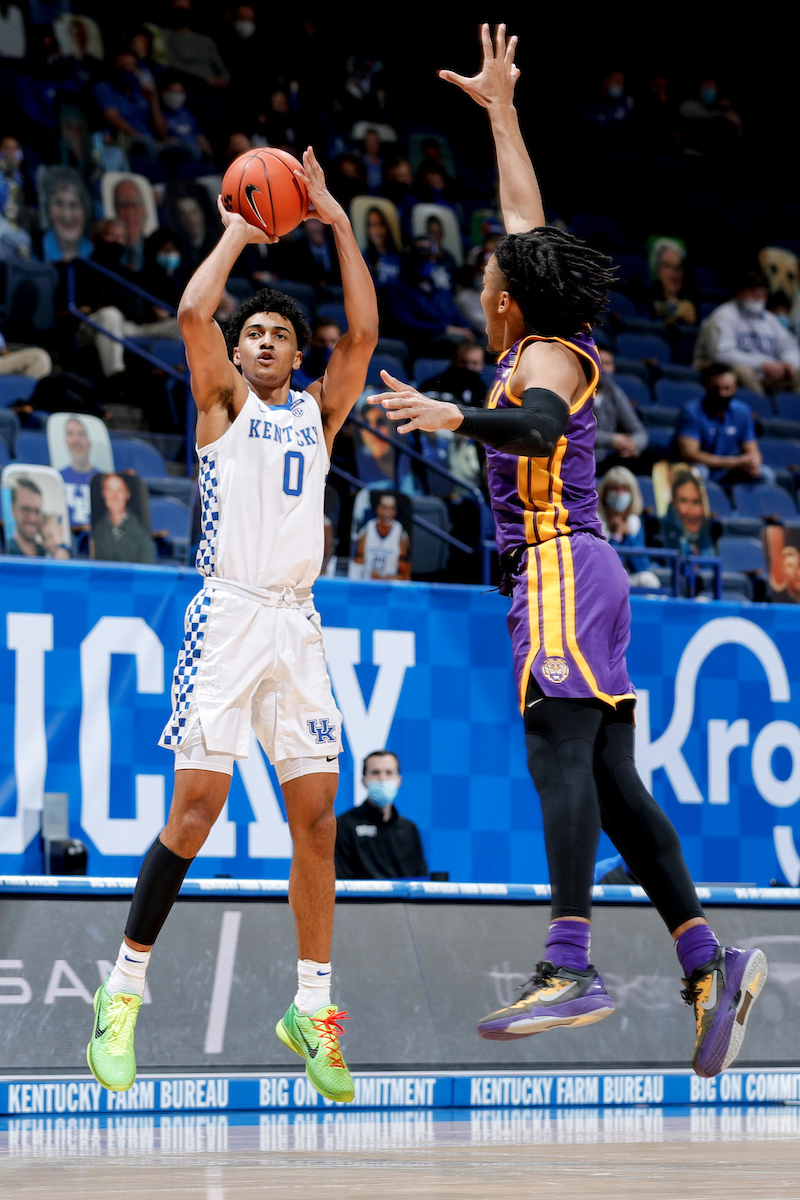 Jacob Toppin.

Kentucky beat LSU, 82-69.

Photo by Chet White | UK Athletics