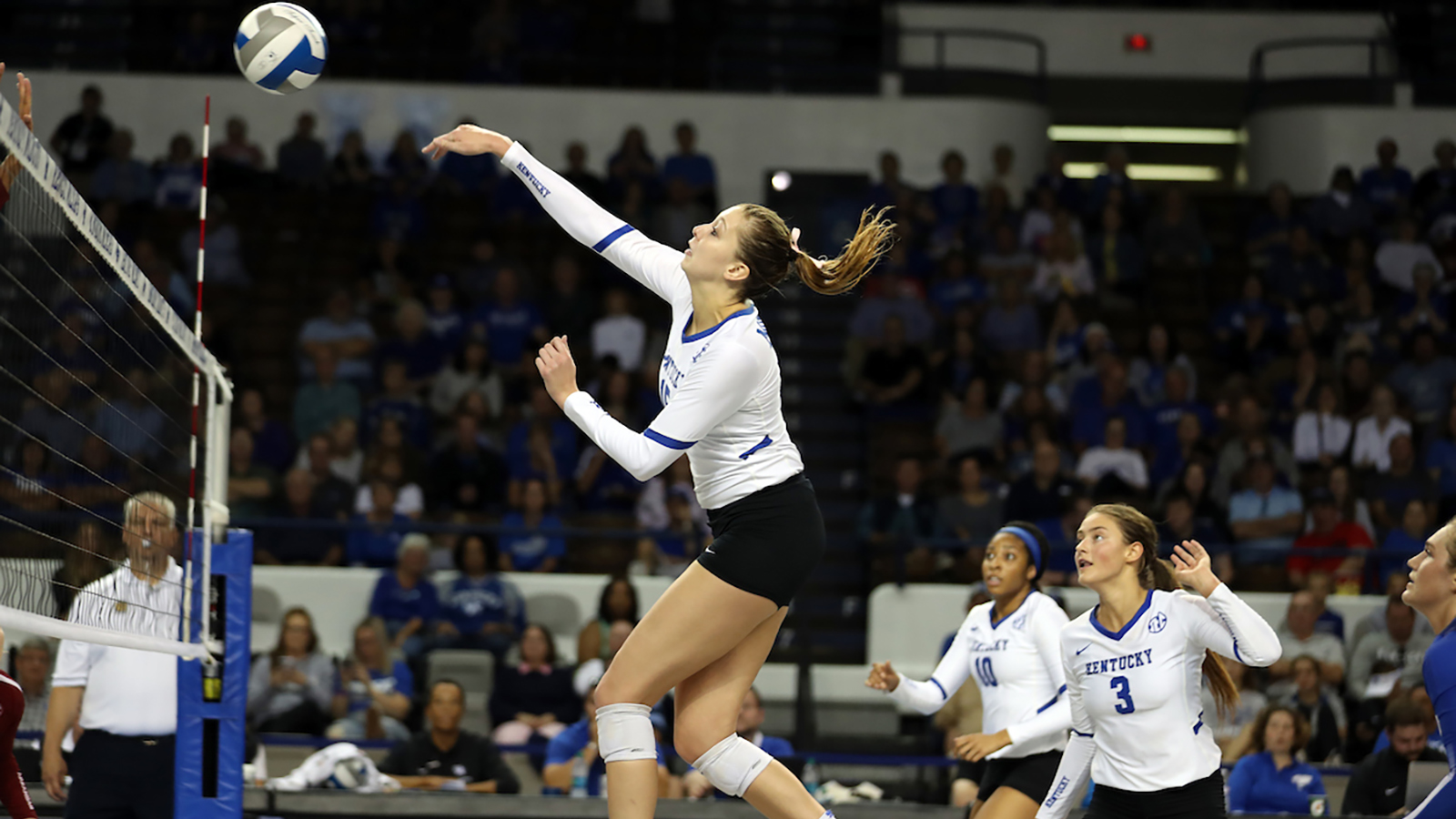 Morgan Emerging as All-Around Threat for UK Volleyball