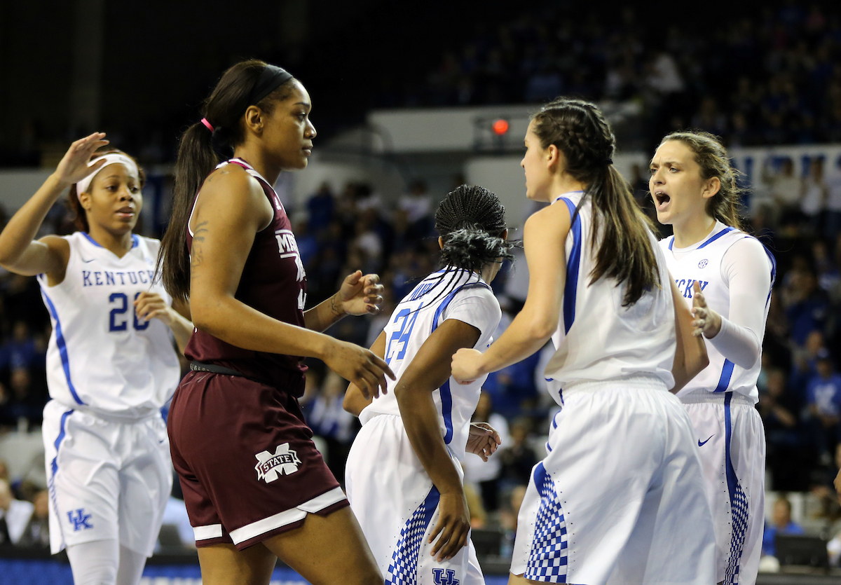 Maci Morris

The University of Kentucky women's basketball team falls to Mississippi State on Senior Day on Sunday, February 25, 2018 at the Memorial Coliseum.

Photo by Britney Howard | UK Athletics