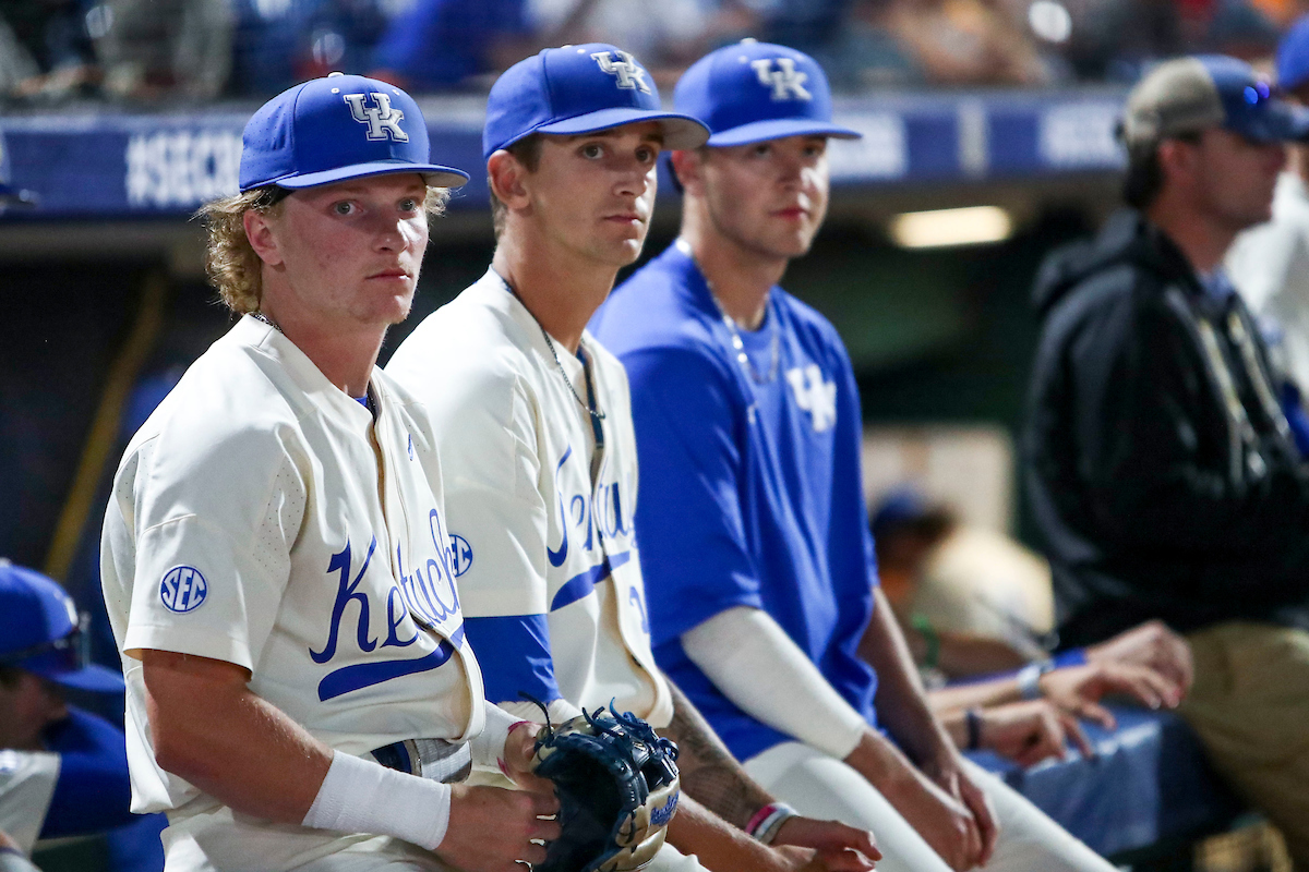Michael Dallas. Ryan Hagenow. Cole Stupp.

Kentucky loses to Tennessee 2-12.

Photo by Sarah Caputi | UK Athletics