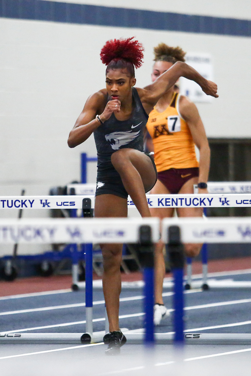 Masai Russell.

Day one of Rod McCravy Memorial.

Photo by Hannah Phillips | UK Athletics