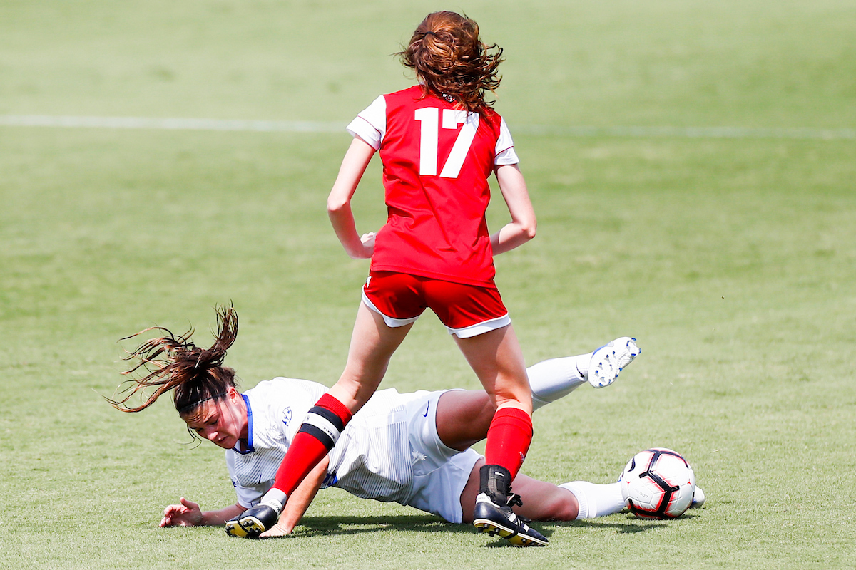 Caroline Newland.

UK beat Miami (OH) 3-0 on Senior Day.

Photo by Chet White | UK Athletics