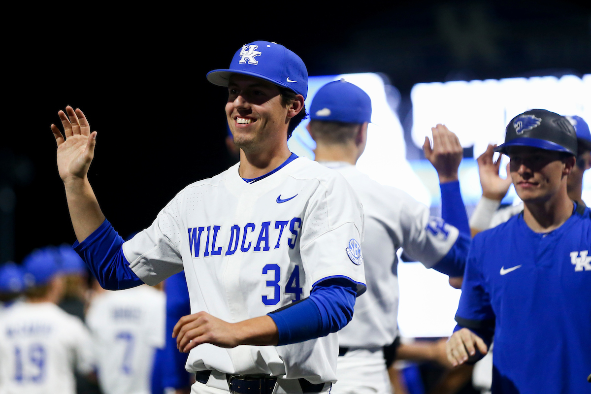 Sean Harney.

Kentucky beats Morehead 7-5.

Photo by Grace Bradley | UK Athletics