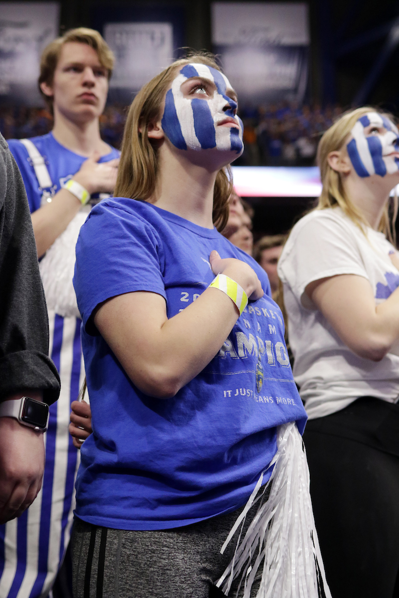 Fans.

Kentucky beat Tennessee 86-69.

Photo by Meghan Baumhardt | UK Athletics