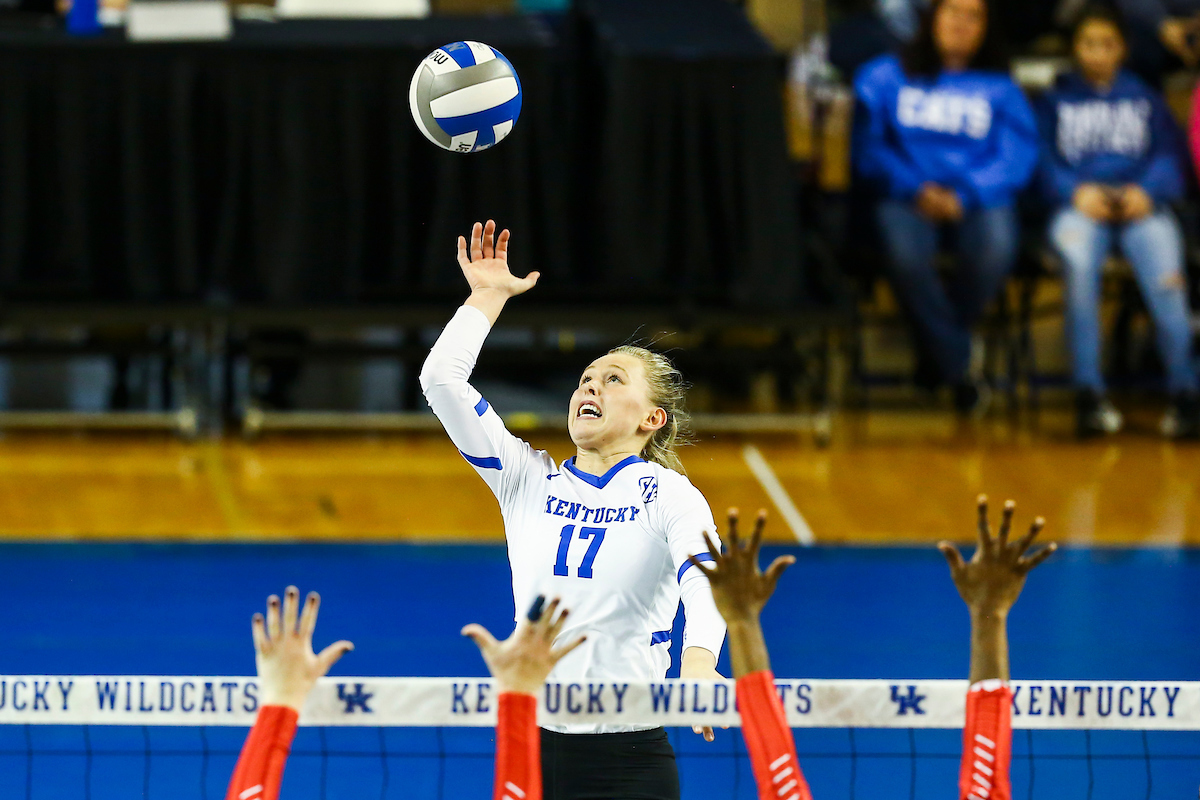 Alli Stumler.

Kentucky beat Ole Miss 3-0.

Photo by Hannah Phillips | UK Athletics