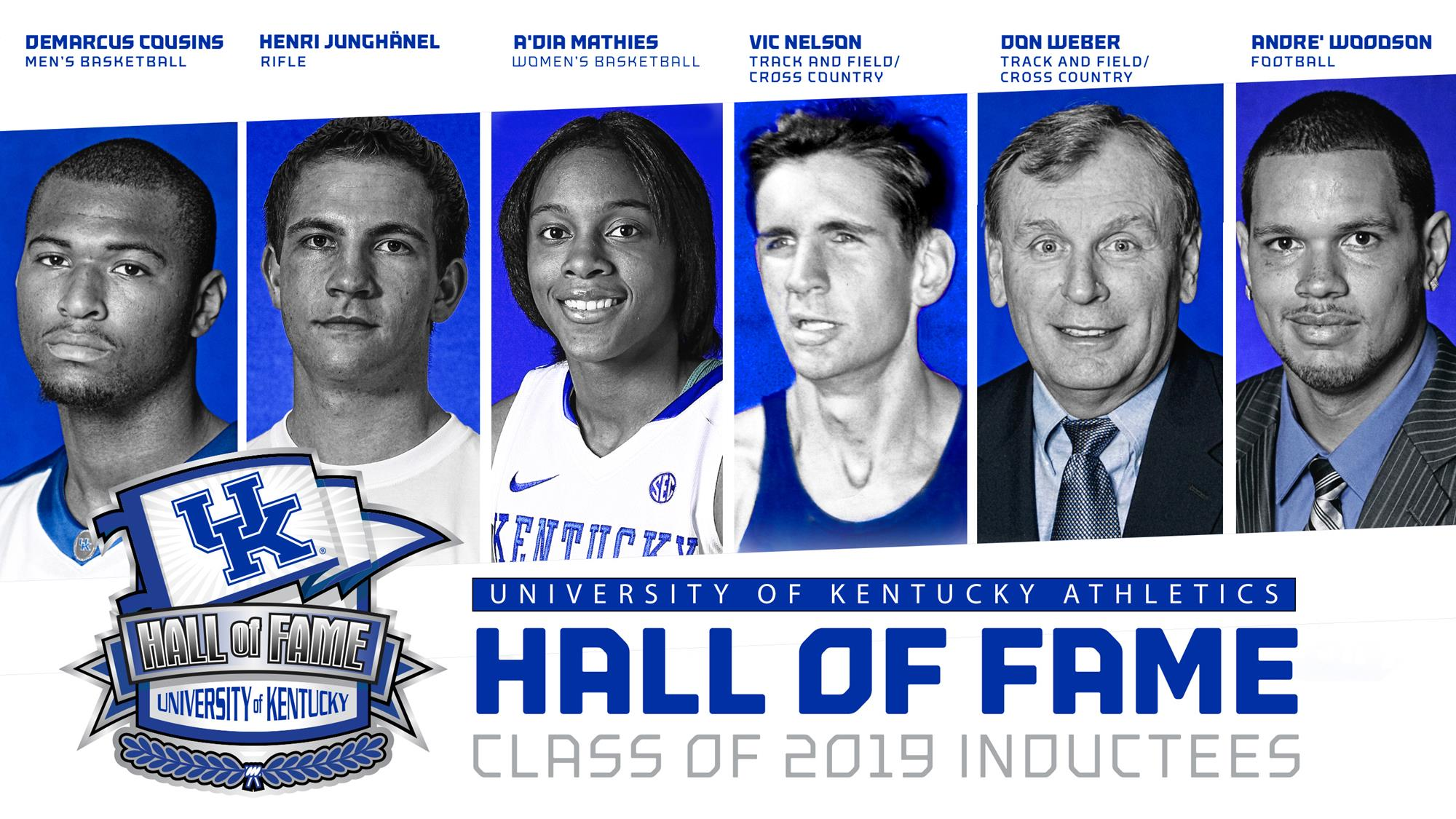 UK Athletics Announces Hall of Fame Class of 2019