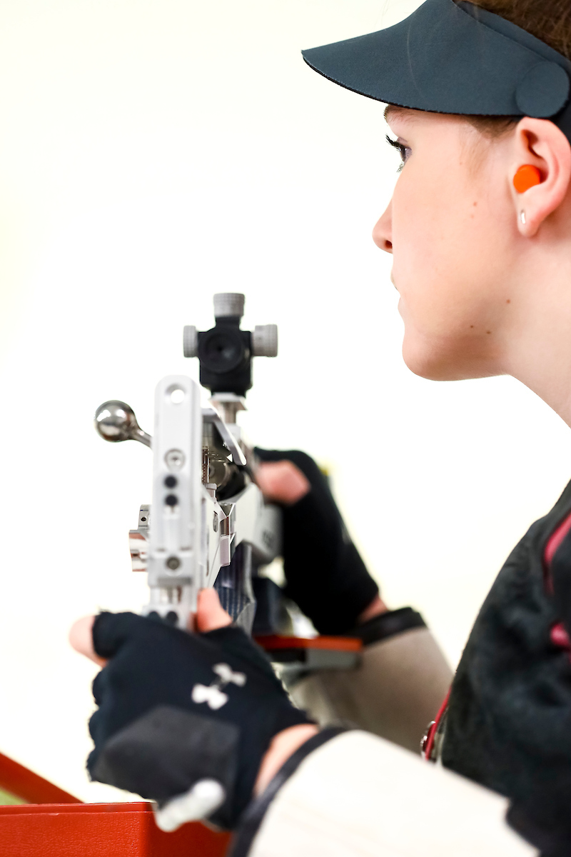 Allison Buesseler. 

Kentucky Rifle vs Morehead St.

Photo by Eddie Justice | UK Athletics