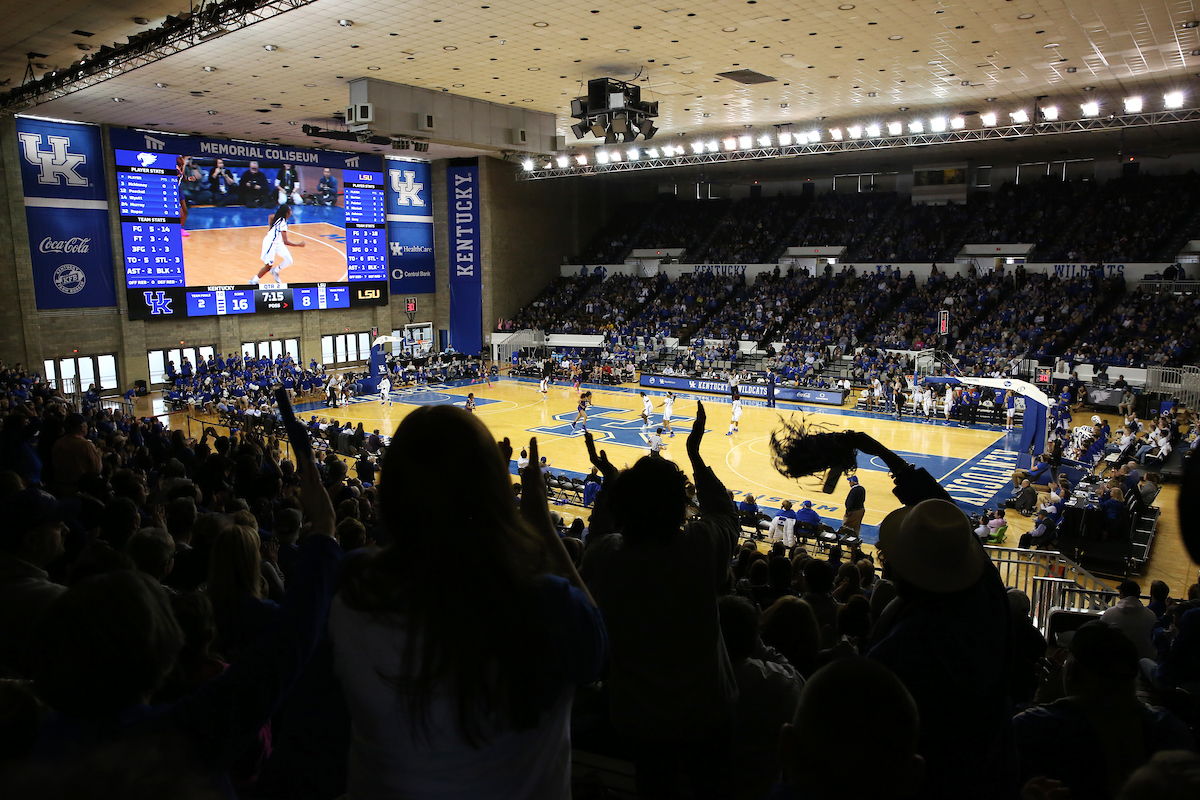 Memorial ColiseumThe UK Women's Basketball team beat LSU on Senior Day on Sunday, February 24, 2019.Photo by Britney Howard | UK Athletics