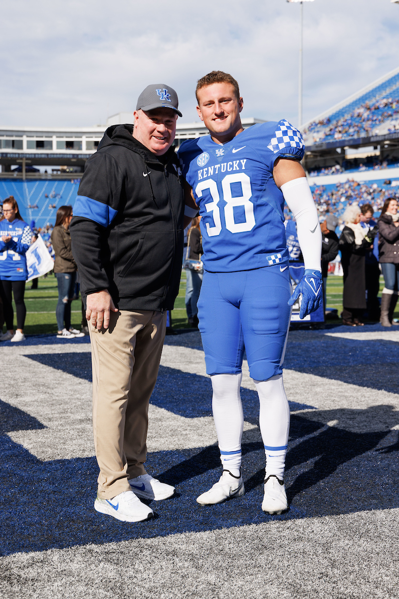William Nalty.

Kentucky beat New Mexico State 56-16.

Photo by Elliott Hess | UK Athletics