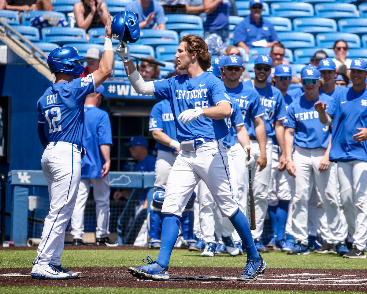Chase Estep. Adam Fogel.

Kentucky beats Vanderbilt 3-2.

Photo by Sarah Caputi | UK Athletics