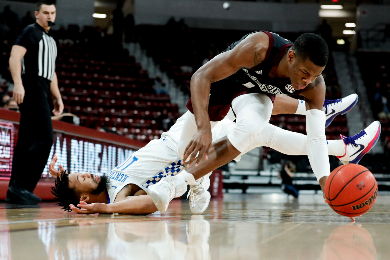 Davion Mintz. 

Kentucky beat Mississippi State 78-73 in Starkville.

Photo by Chet White | UK Athletics