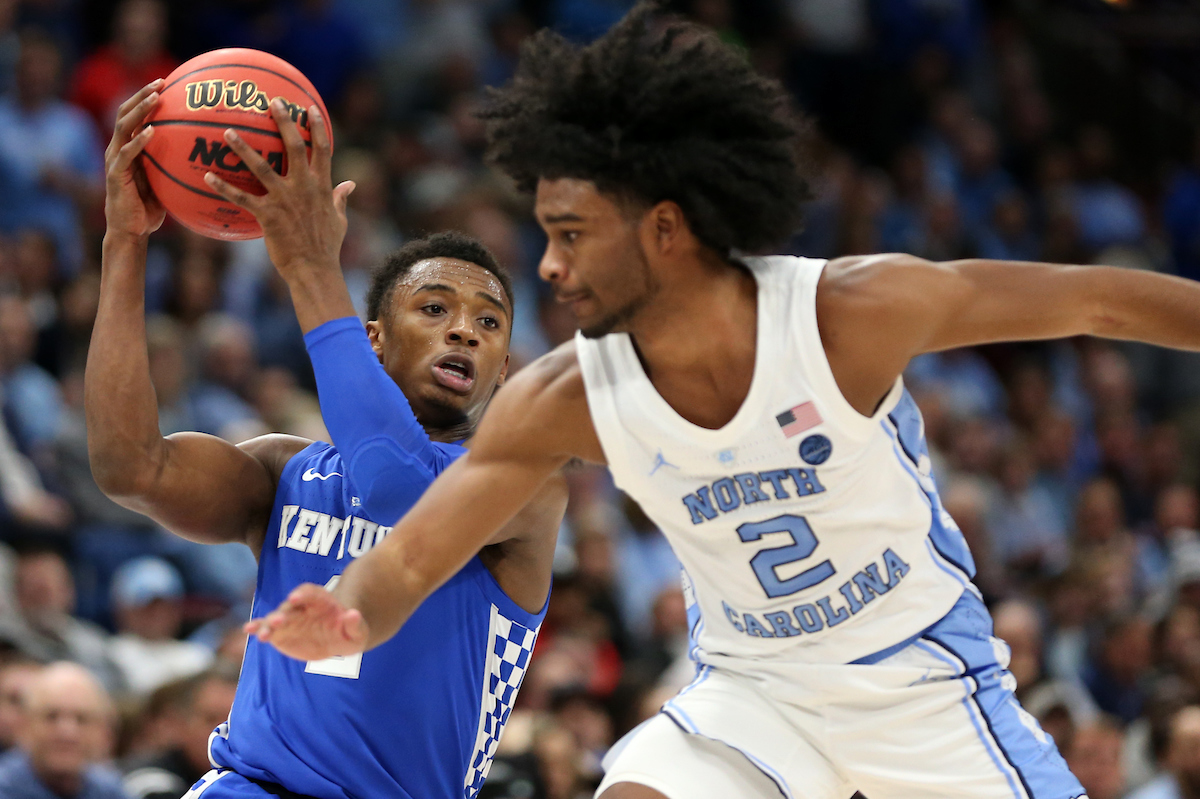 Ashton Hagans. 

UK beats to UNC 80-72. 


Photo By Barry Westerman | UK Athletics