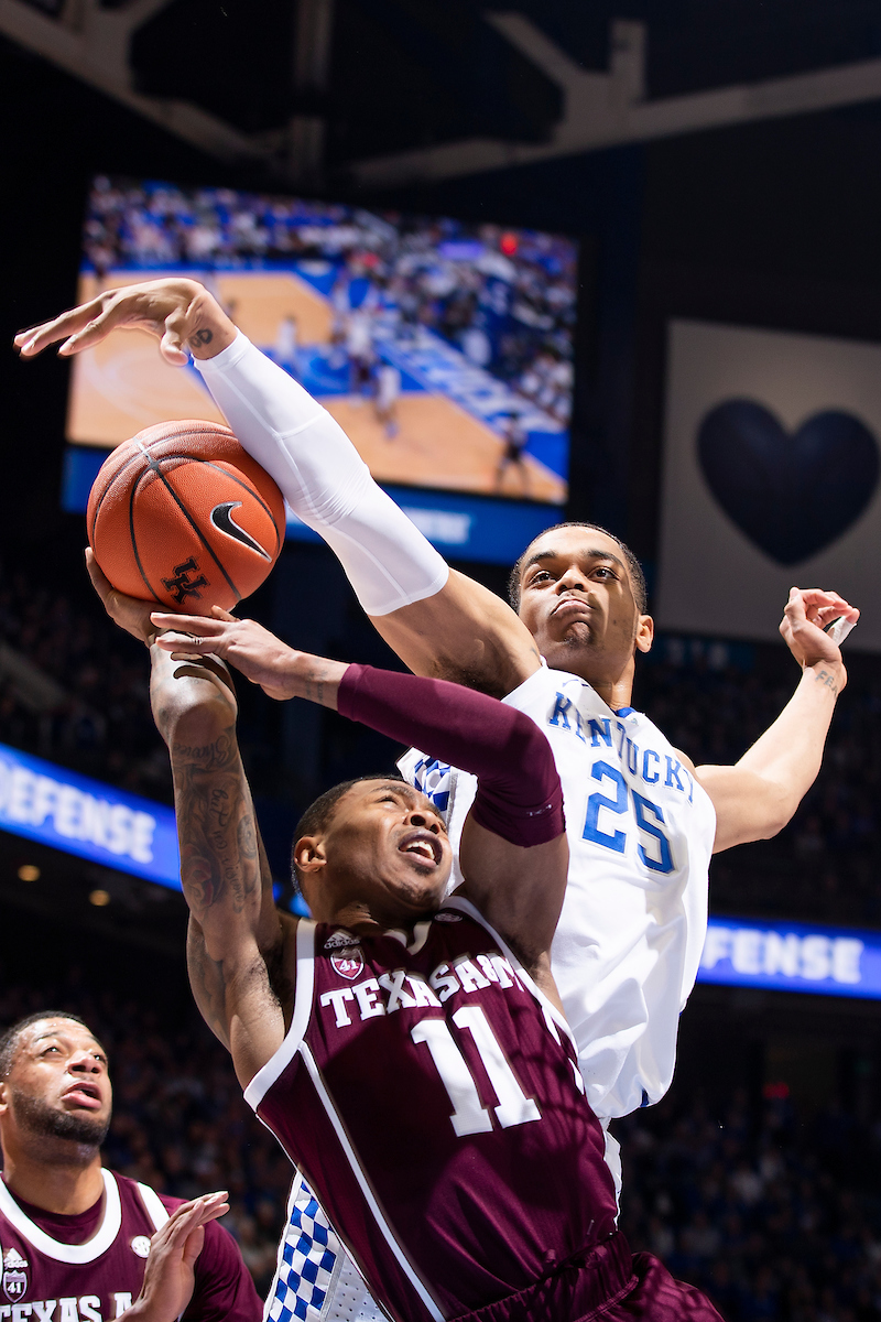 PJ Washington.

Kentucky beat Texas A&M 85-74 on Tuesday, January 8, 2019.

Photo by Chet White | UK Athletics
