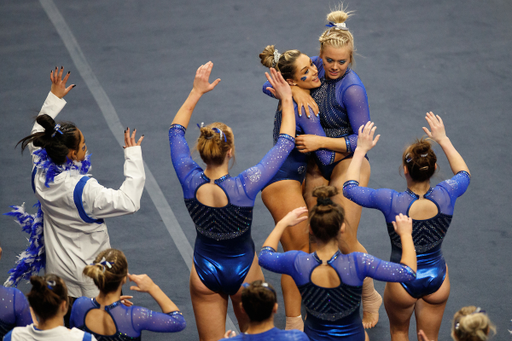 BAILEY BUNN.

Kentucky beats Ball State, 196.525-194.750.

Photo by Elliott Hess | UK Athletics