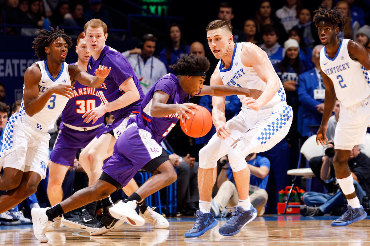 Nate Sestina.

UK falls to Evansville 67-64.


Photo by Elliott Hess | UK Athletics